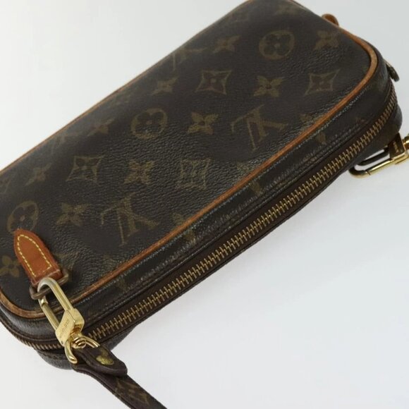 LOUIS VUITTON Monogram Marly Bandouliere Shoulder Bag M51828 LV Auth 119082 - Picture 7 of 16